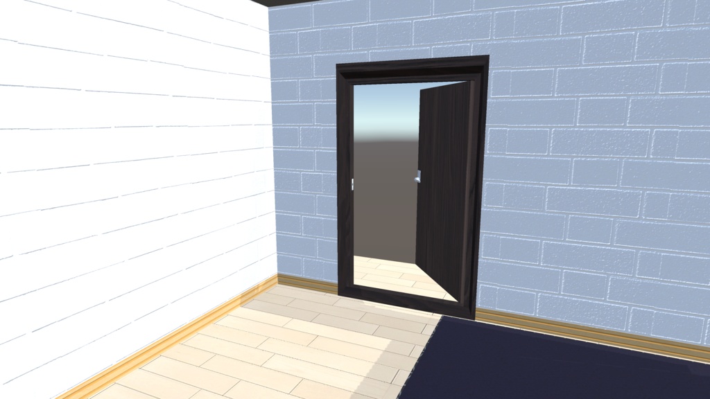 【3Dモデル】ワンルーム空室