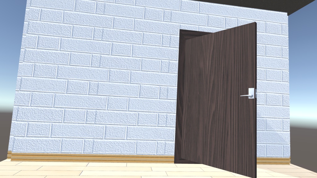 【3Dモデル】ワンルーム空室