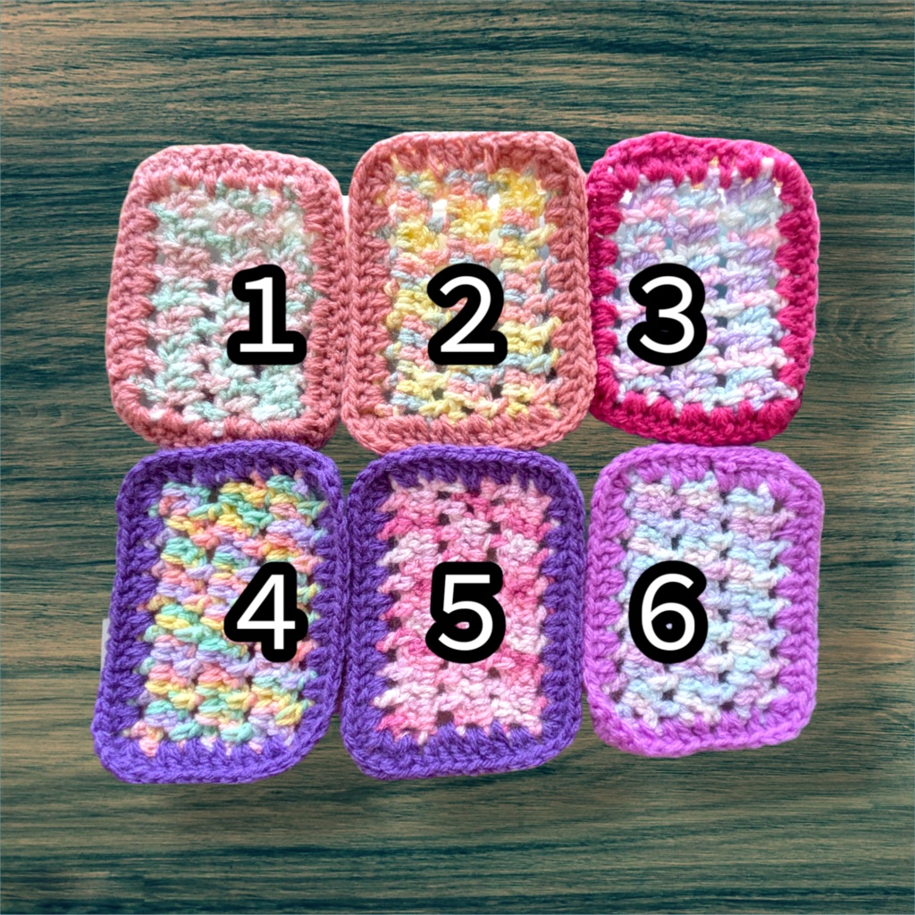 水はけ特化アクリルたわし/四角かこみ