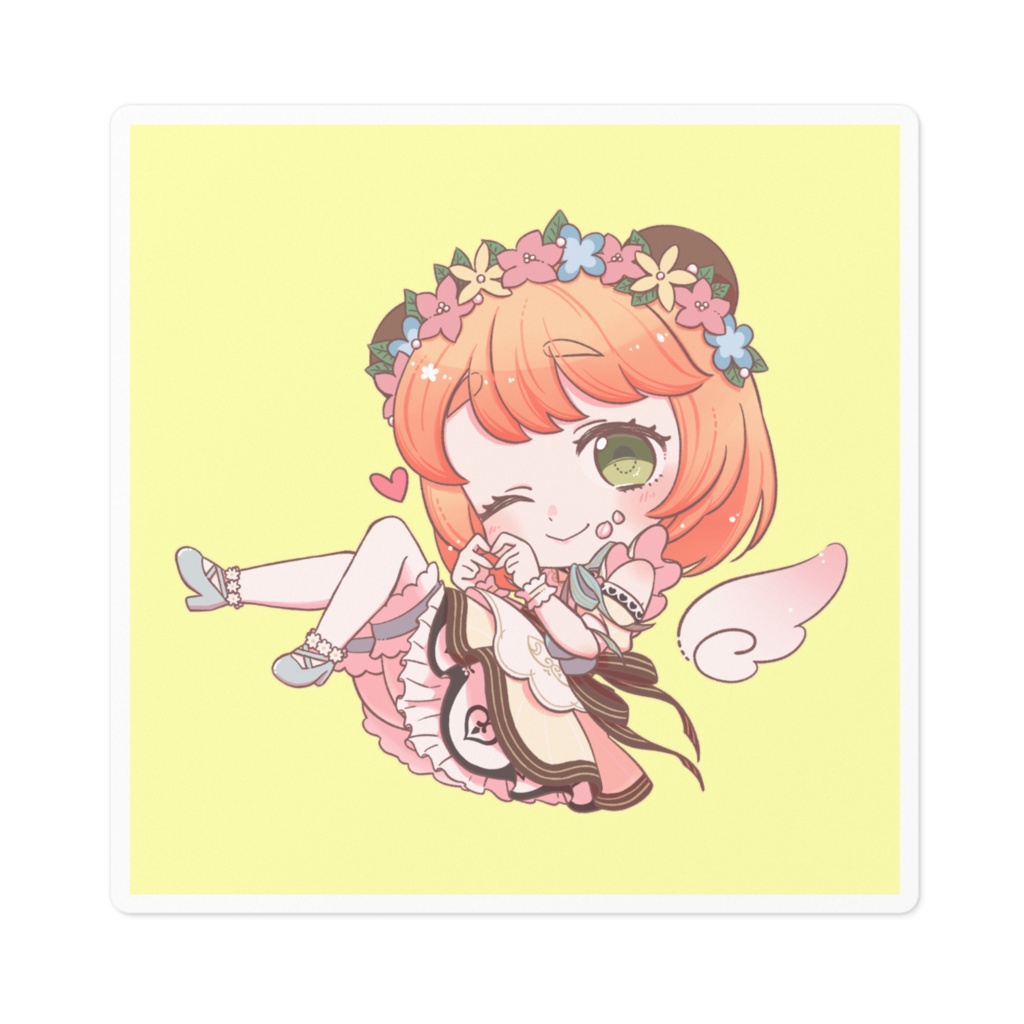 くまきゅんステッカー