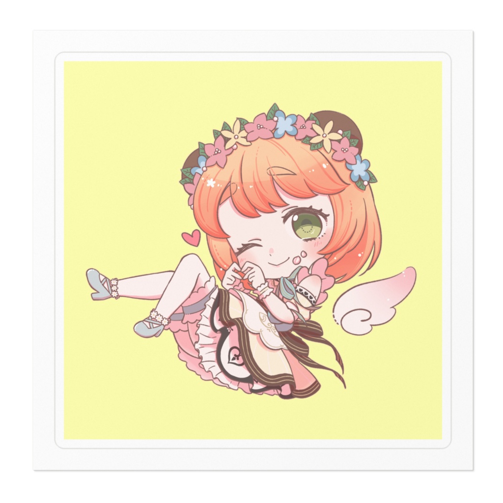 くまきゅんステッカー