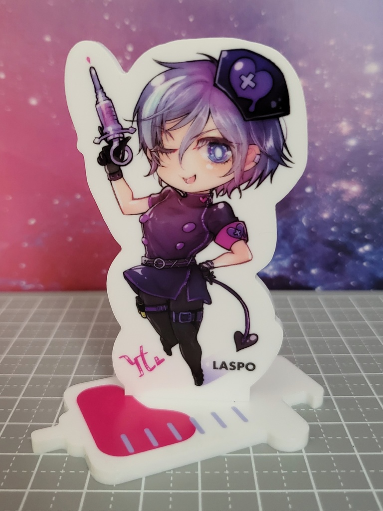 匿名発送☆黒ナースコスヤシロアクスタ