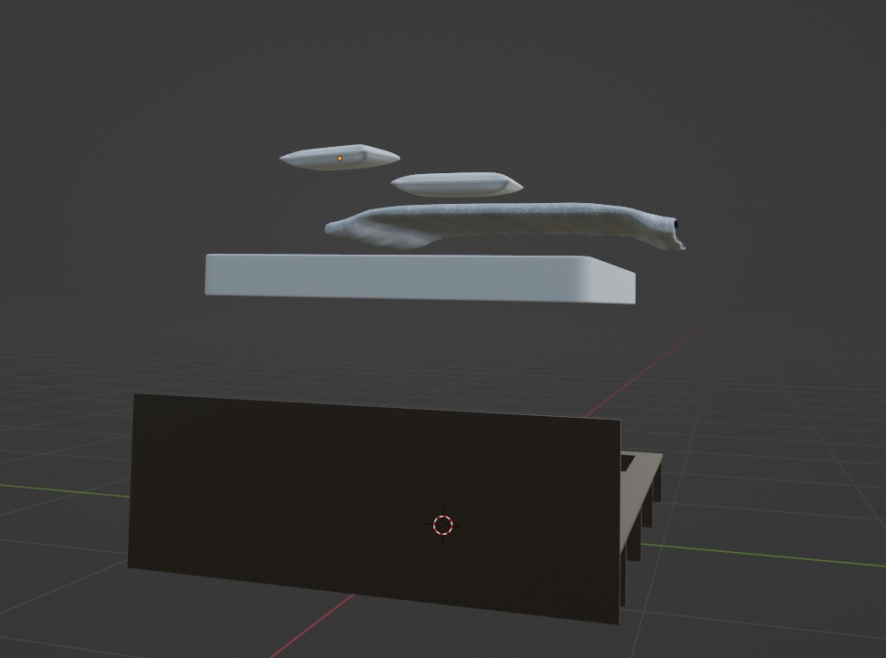 【商用可】クイーンサイズベッド(FBXファイル)(クリスタ素材)