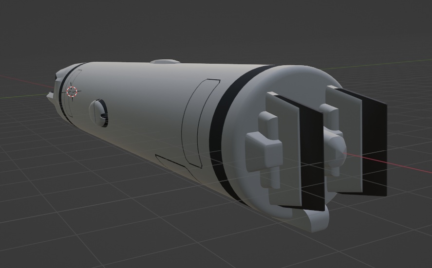 【条件付き商用可】RI802型星間旅客船