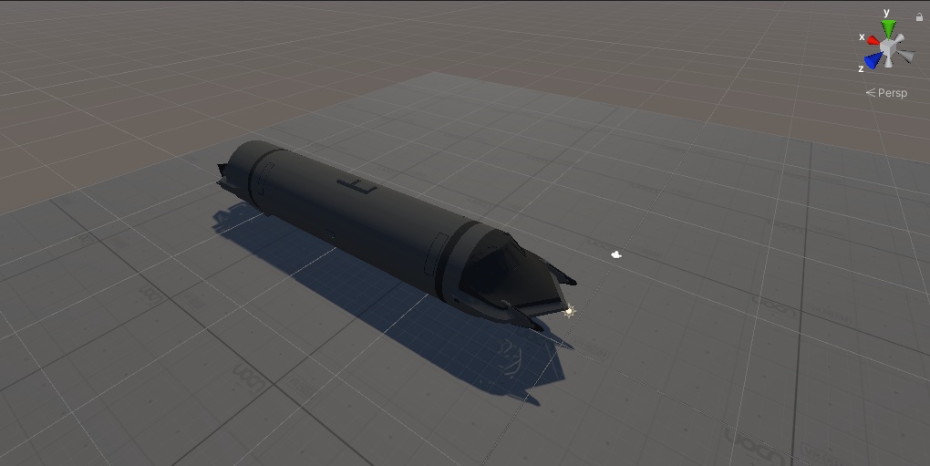 【条件付き商用可】RI905型星間旅客船