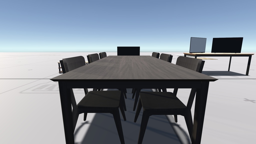 【商用可】ダイニングテーブルセット02