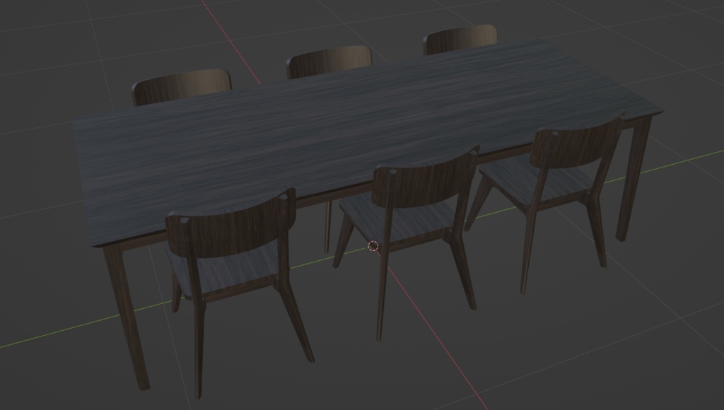 【商用可】ダイニングテーブルセット02