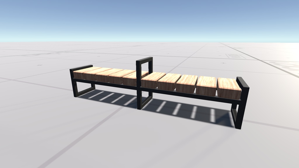 【商用可】金属フレームベンチ