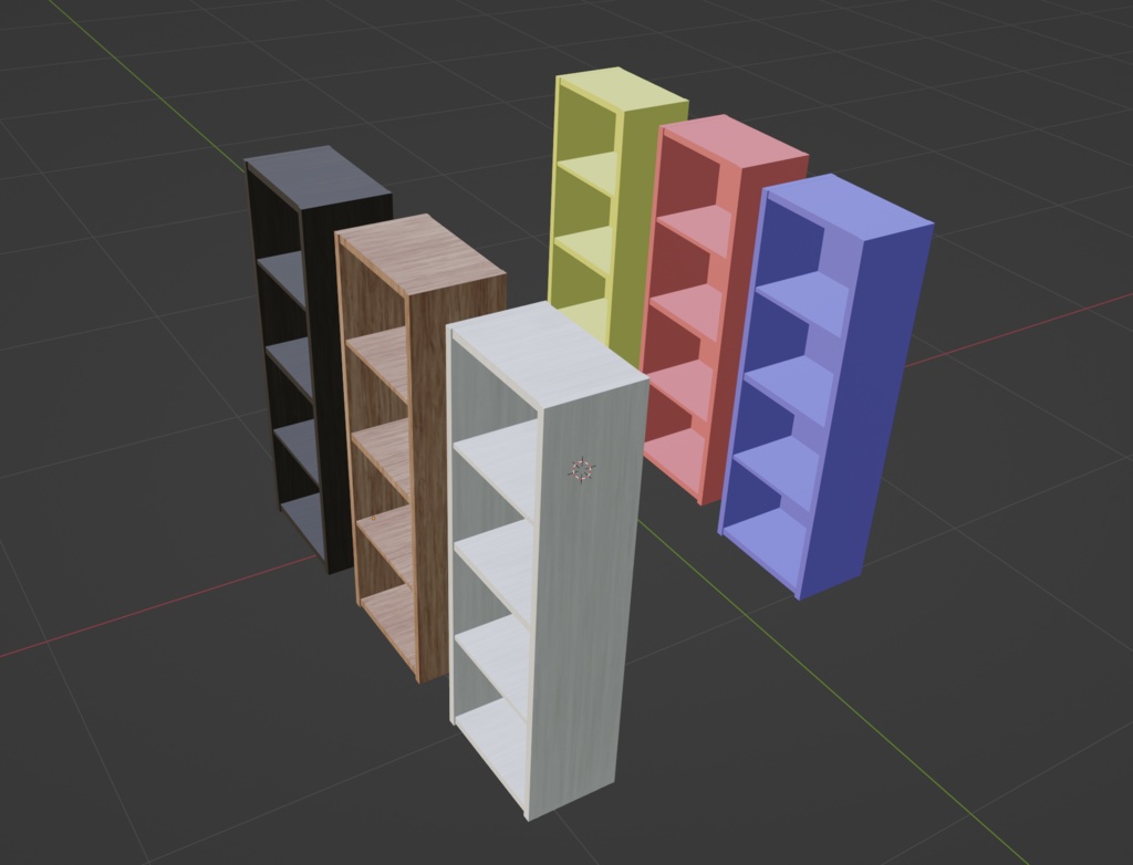 【商用可】カラーボックス6種