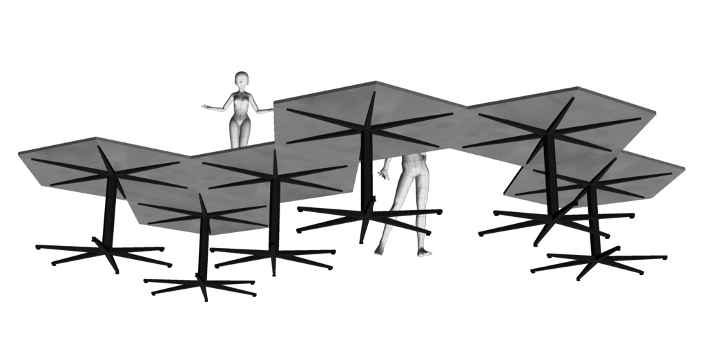 【商用可】ハイテーブル002