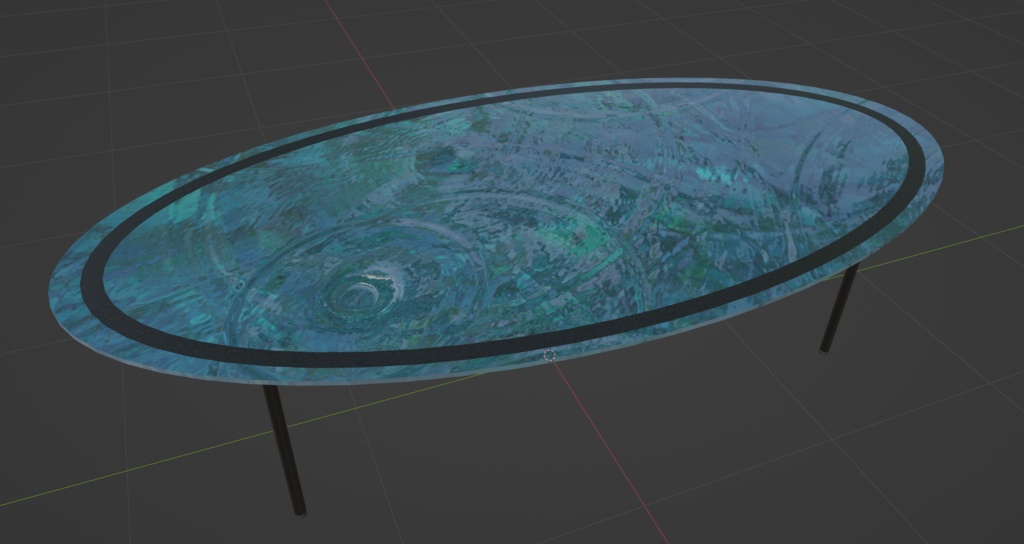 【商用可】水面のテーブル(ハイテーブル003)