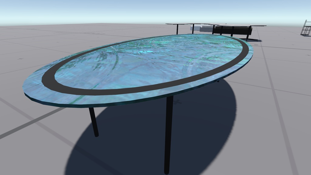 【商用可】水面のテーブル(ハイテーブル003)
