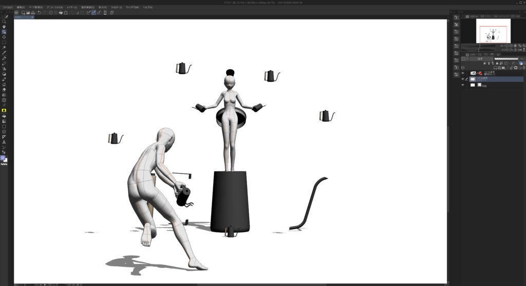 【商用可】ドリップポット001