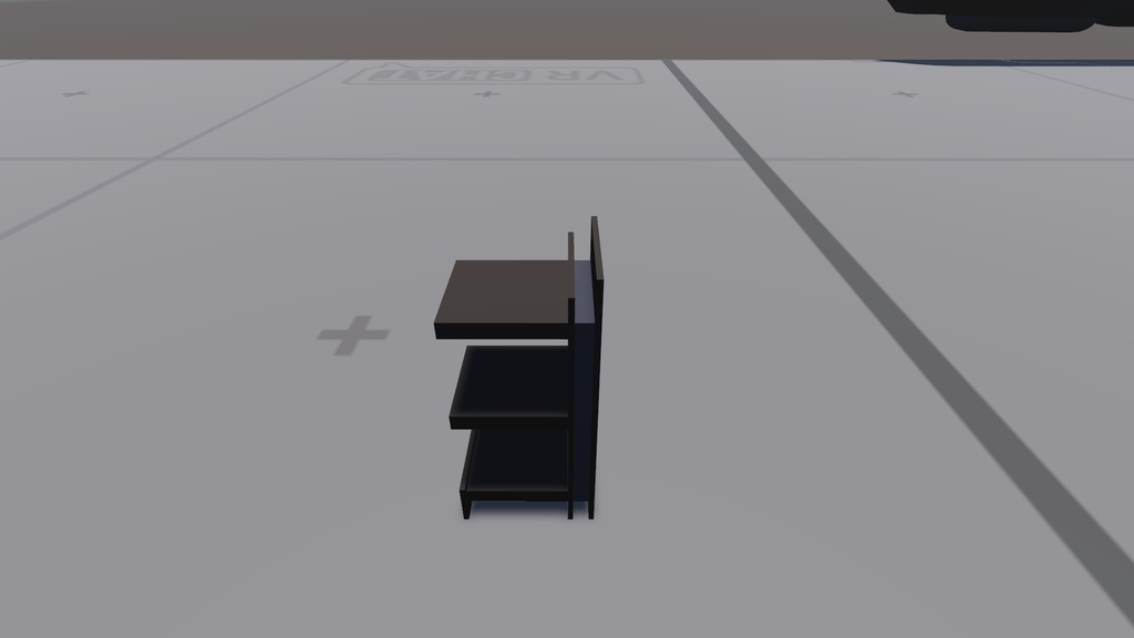 【商用可】ベッドサイドテーブル001(FBXファイル)(クリスタ素材)(VRC素材)