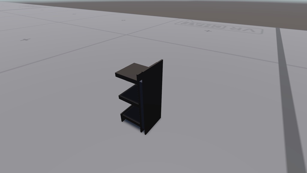 【商用可】ベッドサイドテーブル001(FBXファイル)(クリスタ素材)(VRC素材)