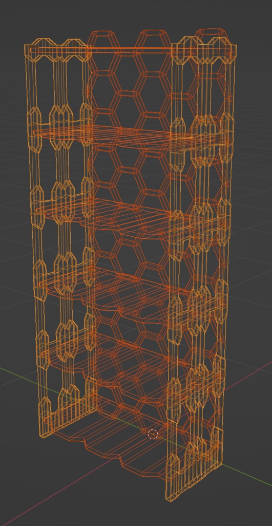 【商用可】棚001(FBXファイル)(クリスタ素材)(Unity素材)