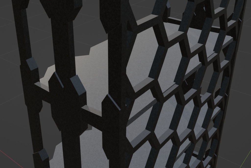 【商用可】棚001(FBXファイル)(クリスタ素材)(Unity素材)