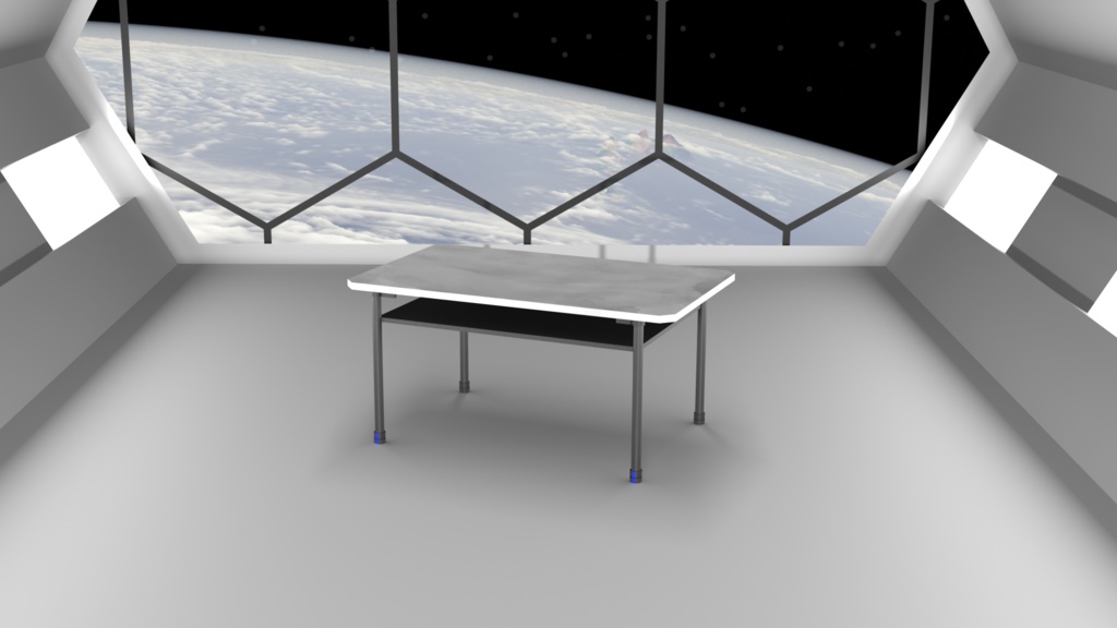 【商用可】無重力対応ダイニングテーブル001