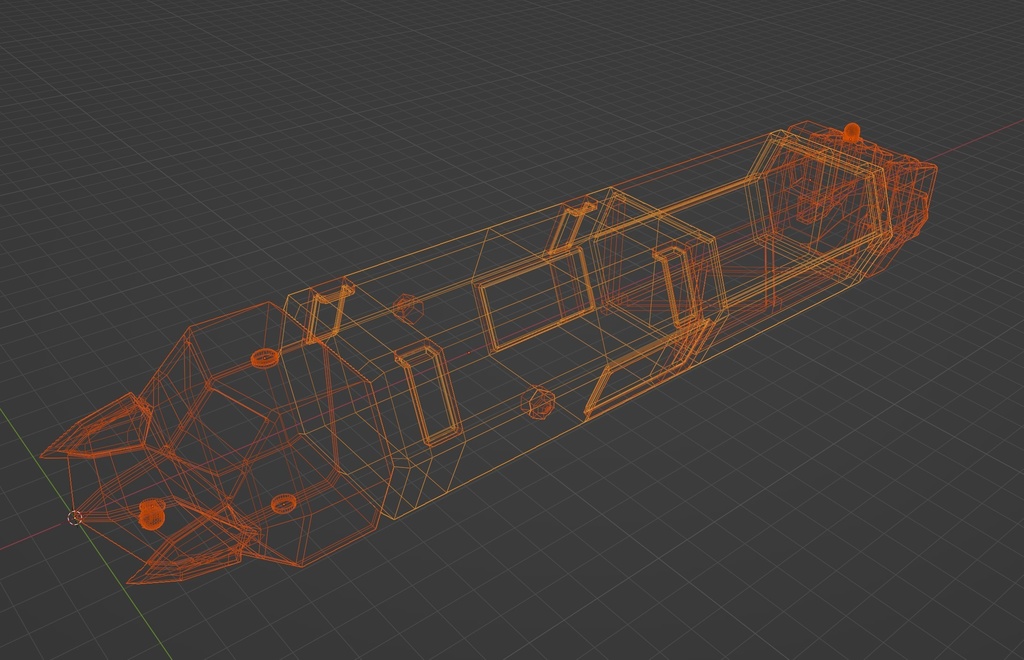 【商用可】SS488型惑星間旅客船