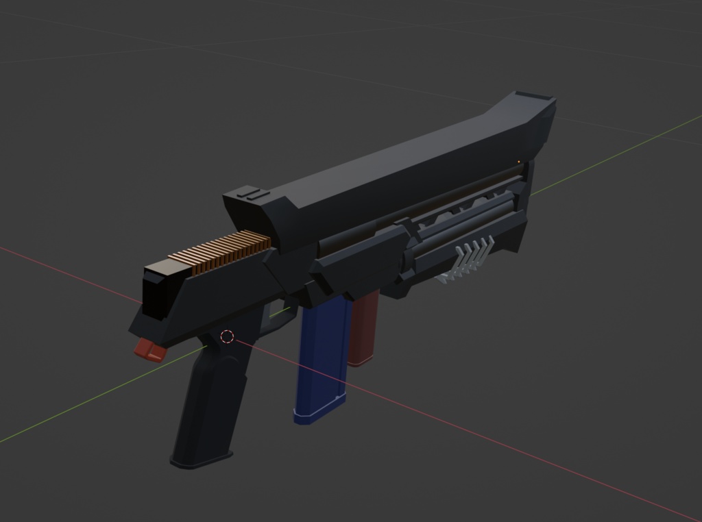 【商用可】強化人間向けハンドガン