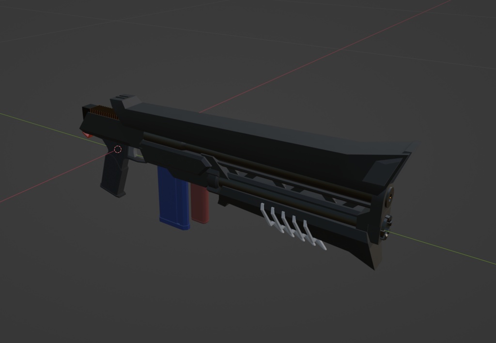 【商用可】強化人間向けハンドガン