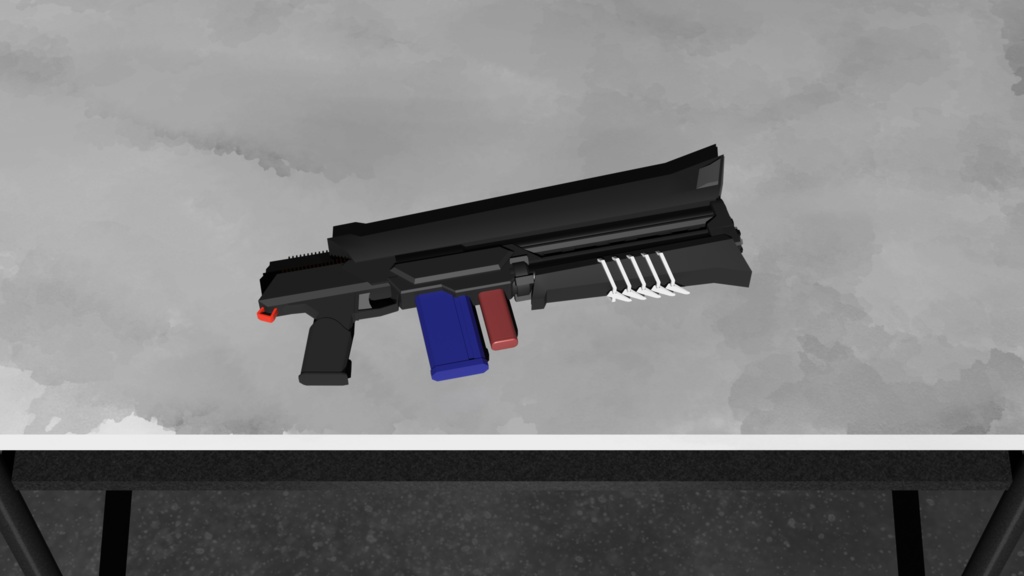 【商用可】強化人間向けハンドガン