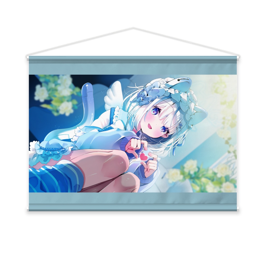 なのたろー。1周年記念タペストリー