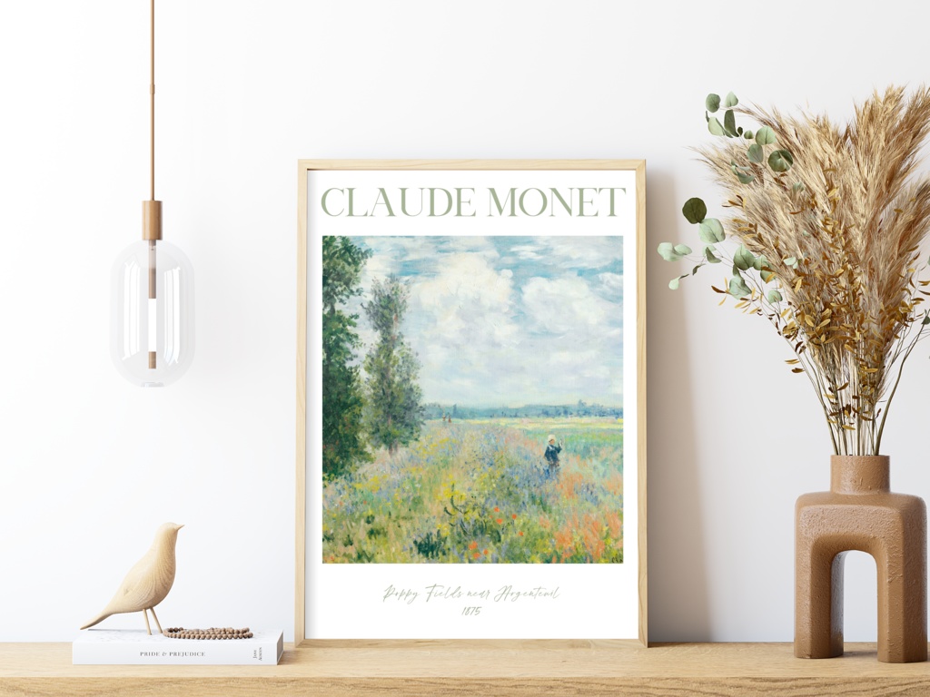クロードモネ絵画アートポスター|名画|おしゃれインテリア|壁掛け|油絵アート