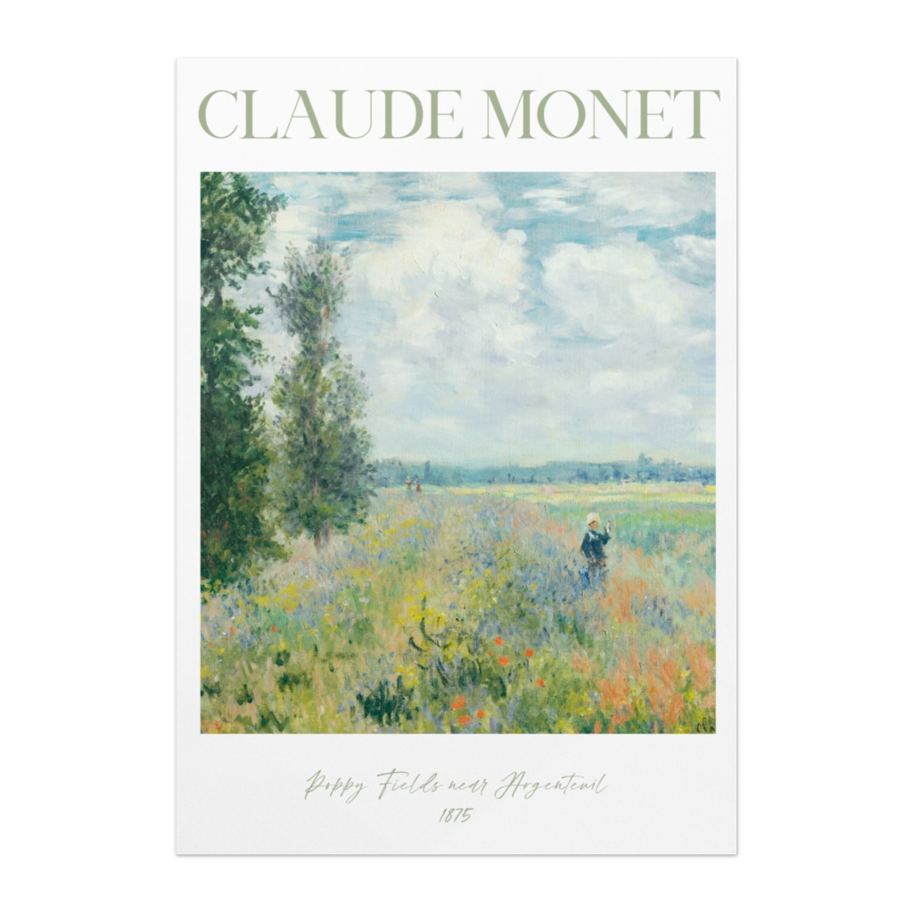 クロードモネ絵画アートポスター|名画|おしゃれインテリア|壁掛け|油絵アート