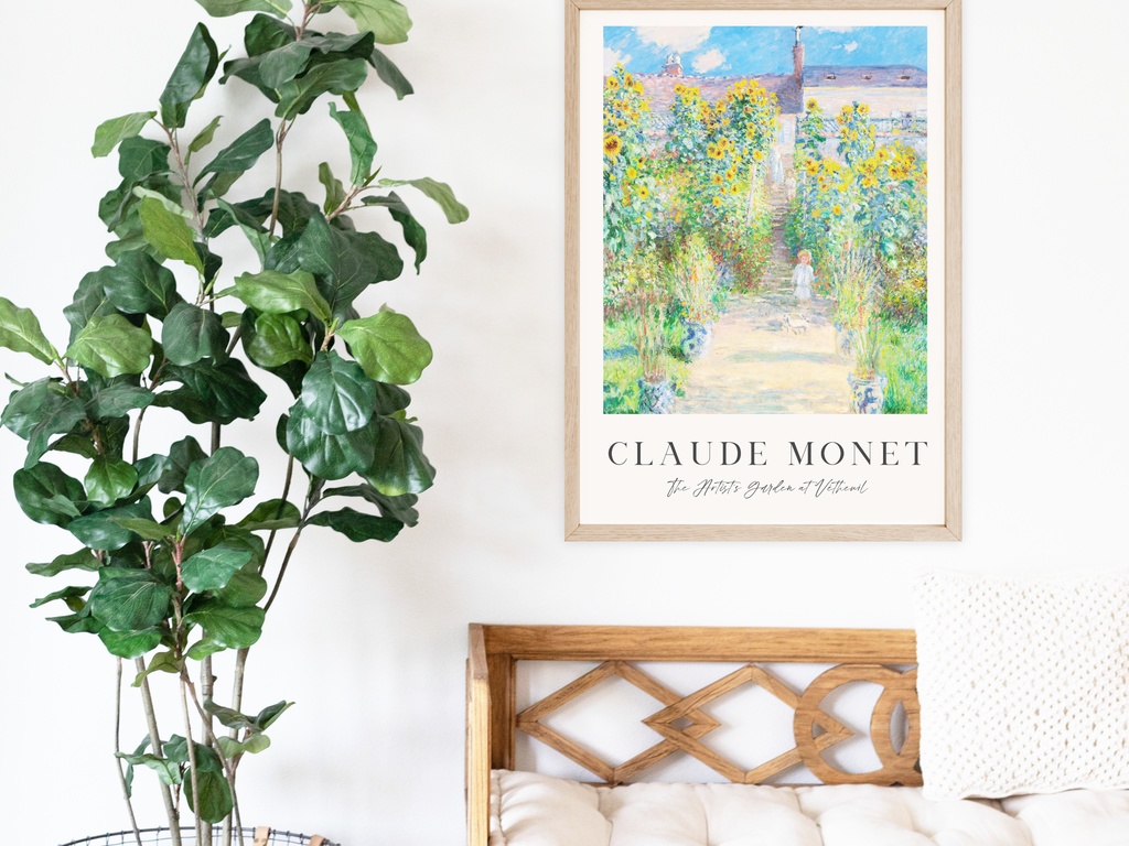 クロードモネ絵画アートポスター|名画|おしゃれインテリア|壁掛け|油絵アート