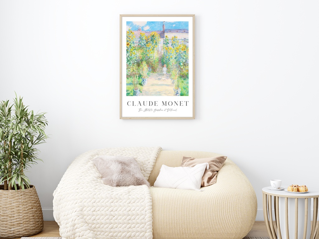 クロードモネ絵画アートポスター|名画|おしゃれインテリア|壁掛け|油絵アート