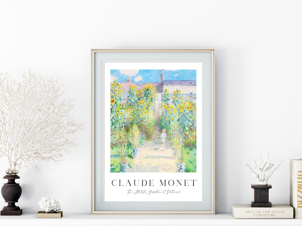 クロードモネ絵画アートポスター|名画|おしゃれインテリア|壁掛け|油絵アート