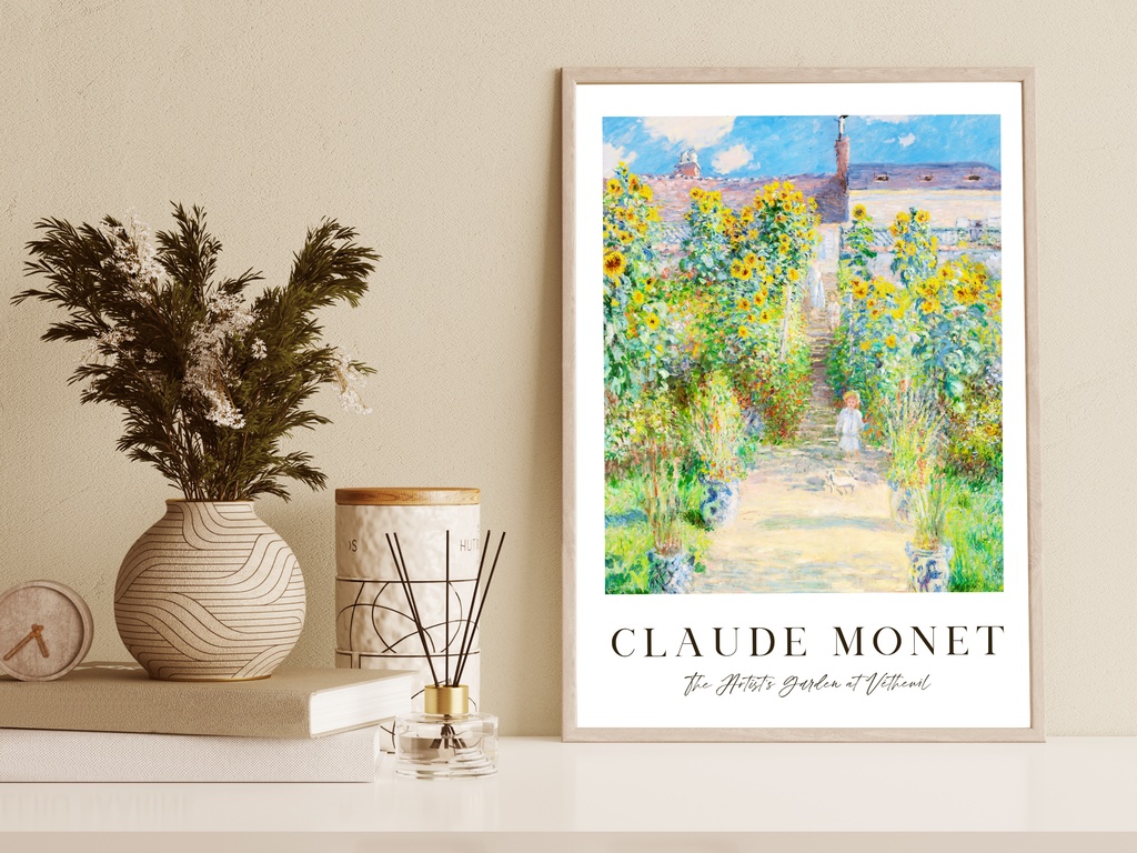 クロードモネ絵画アートポスター|名画|おしゃれインテリア|壁掛け|油絵アート