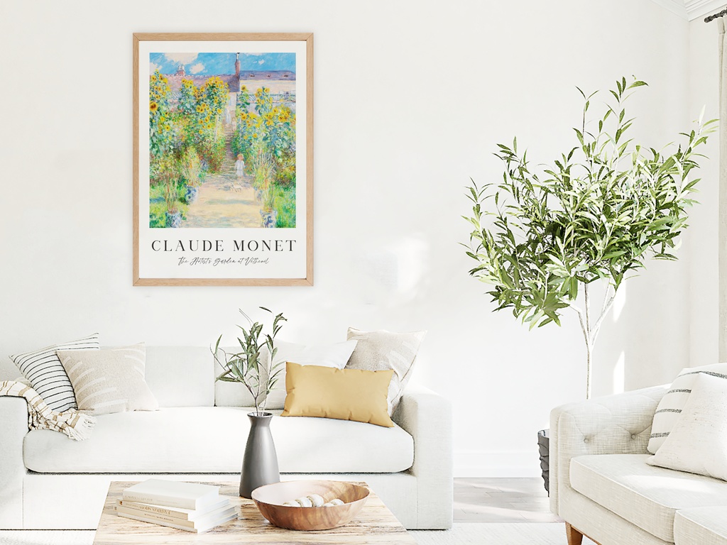 クロードモネ絵画アートポスター|名画|おしゃれインテリア|壁掛け|油絵アート
