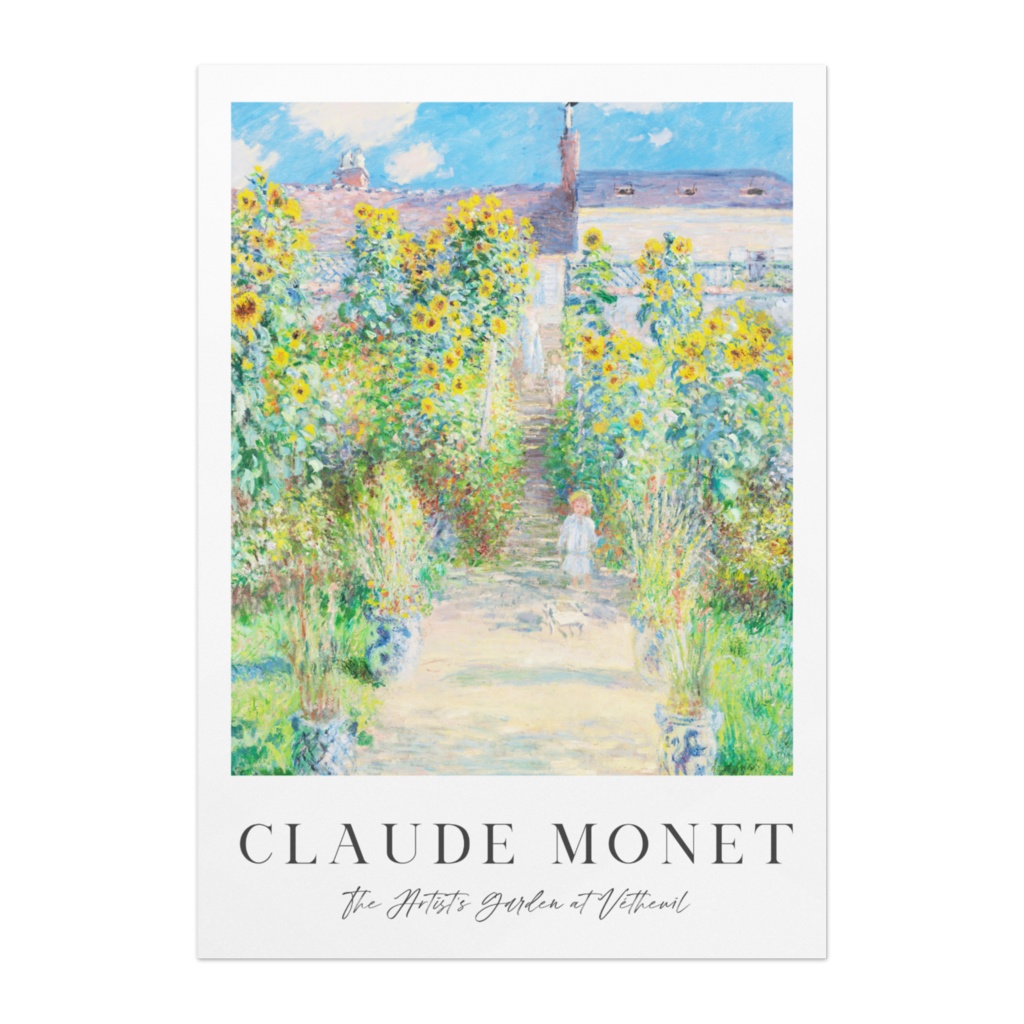 クロードモネ絵画アートポスター|名画|おしゃれインテリア|壁掛け|油絵アート