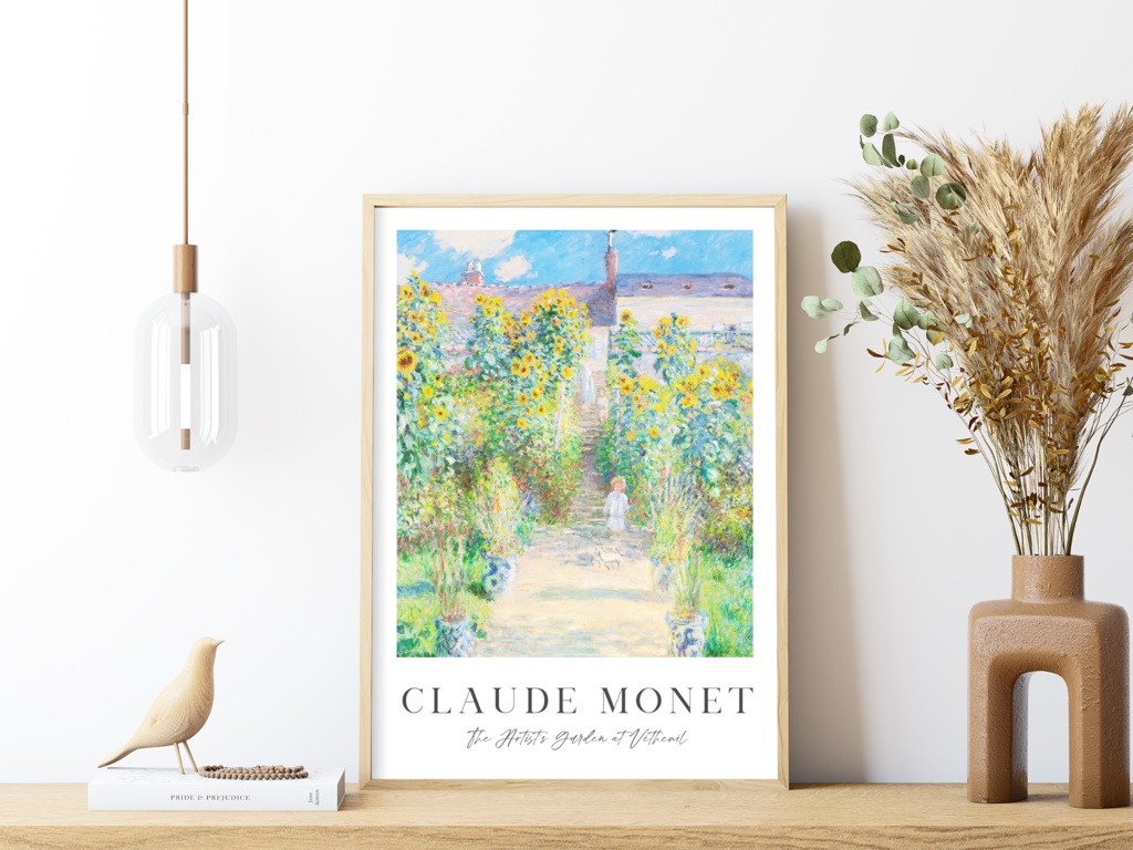 クロードモネ絵画アートポスター|名画|おしゃれインテリア|壁掛け|油絵アート