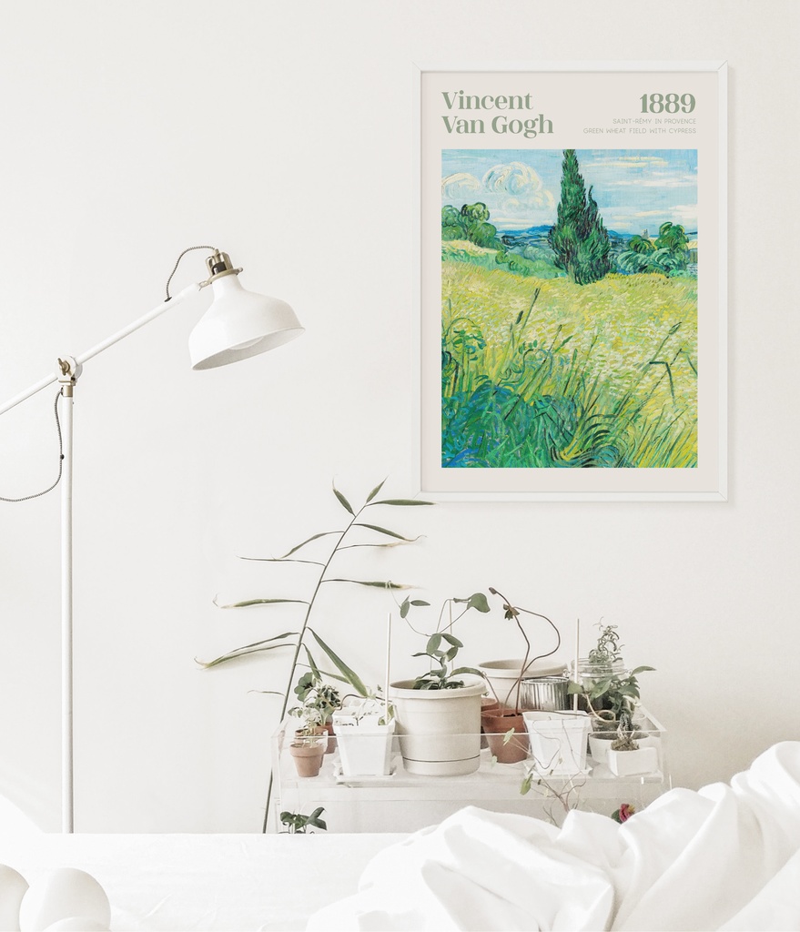 ゴッホ アートポスター インテリアアート 有名絵画 風景画 緑