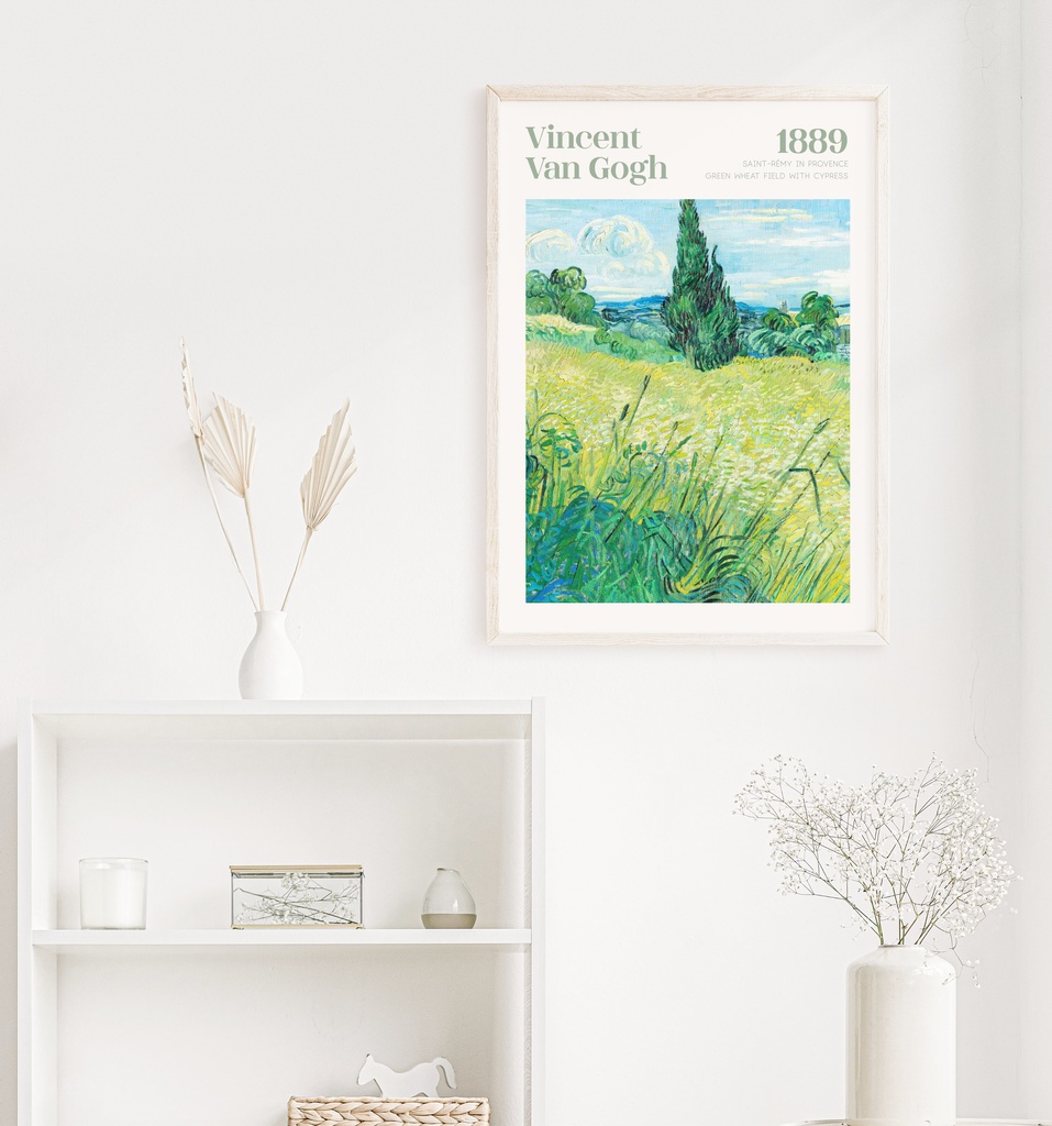 ゴッホ アートポスター インテリアアート 有名絵画 風景画 緑