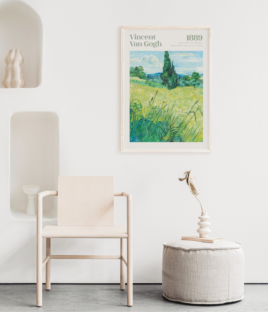ゴッホ アートポスター インテリアアート 有名絵画 風景画 緑