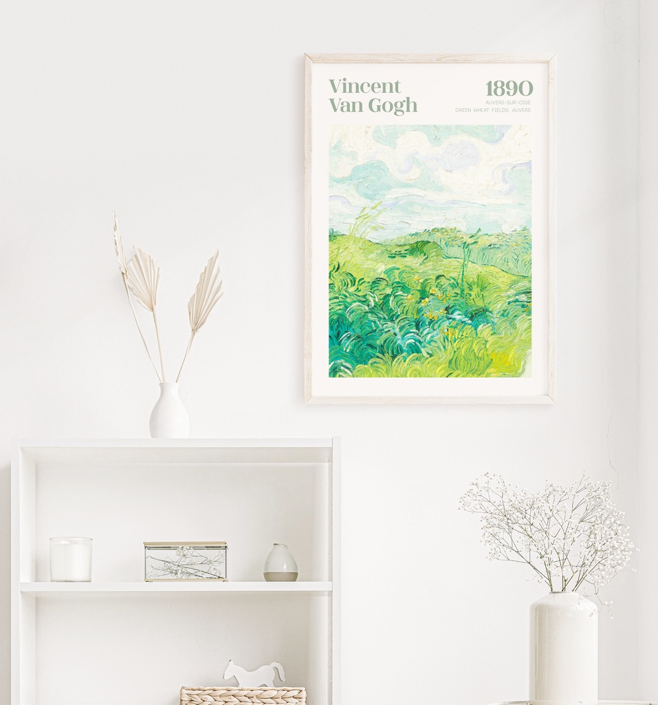 ゴッホ アートポスター インテリアアート 有名絵画 風景画 緑