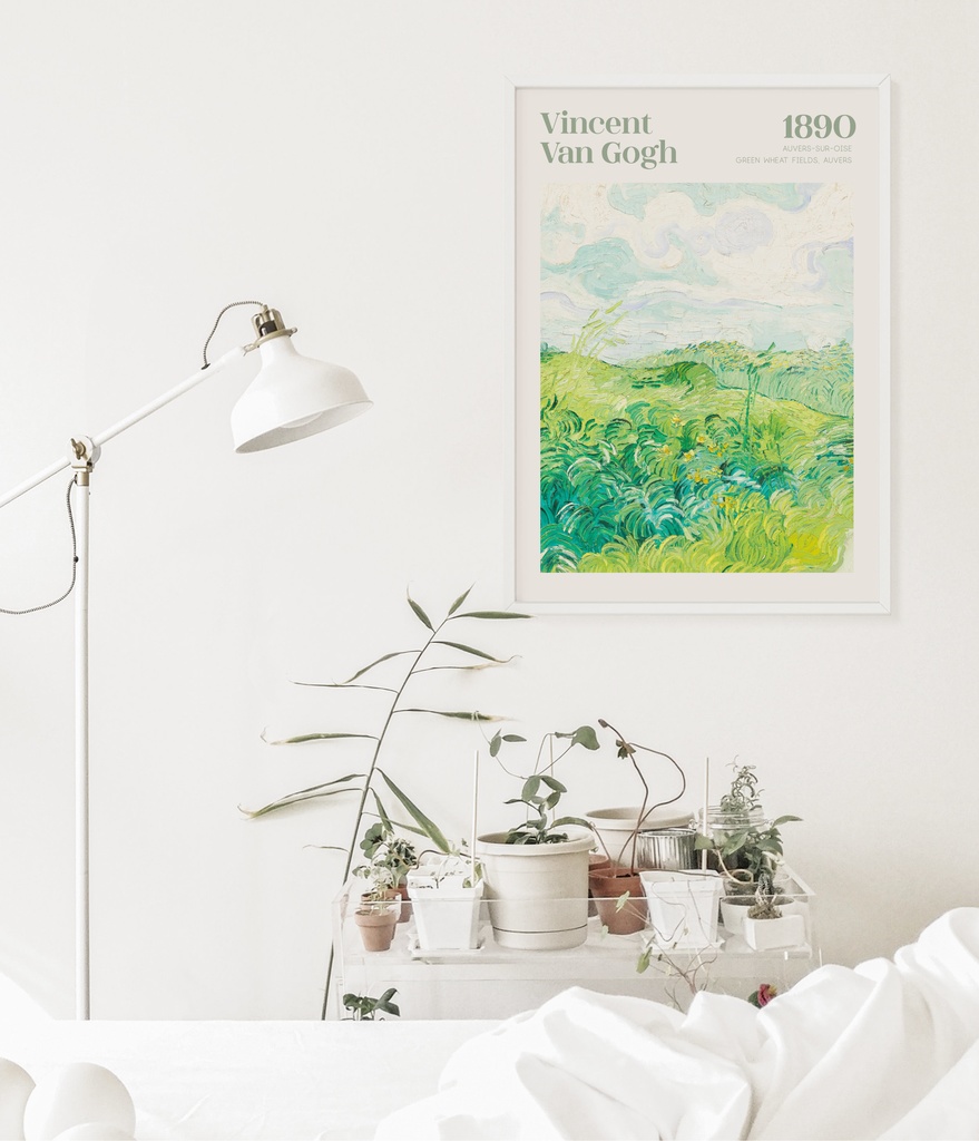 ゴッホ アートポスター インテリアアート 有名絵画 風景画 緑
