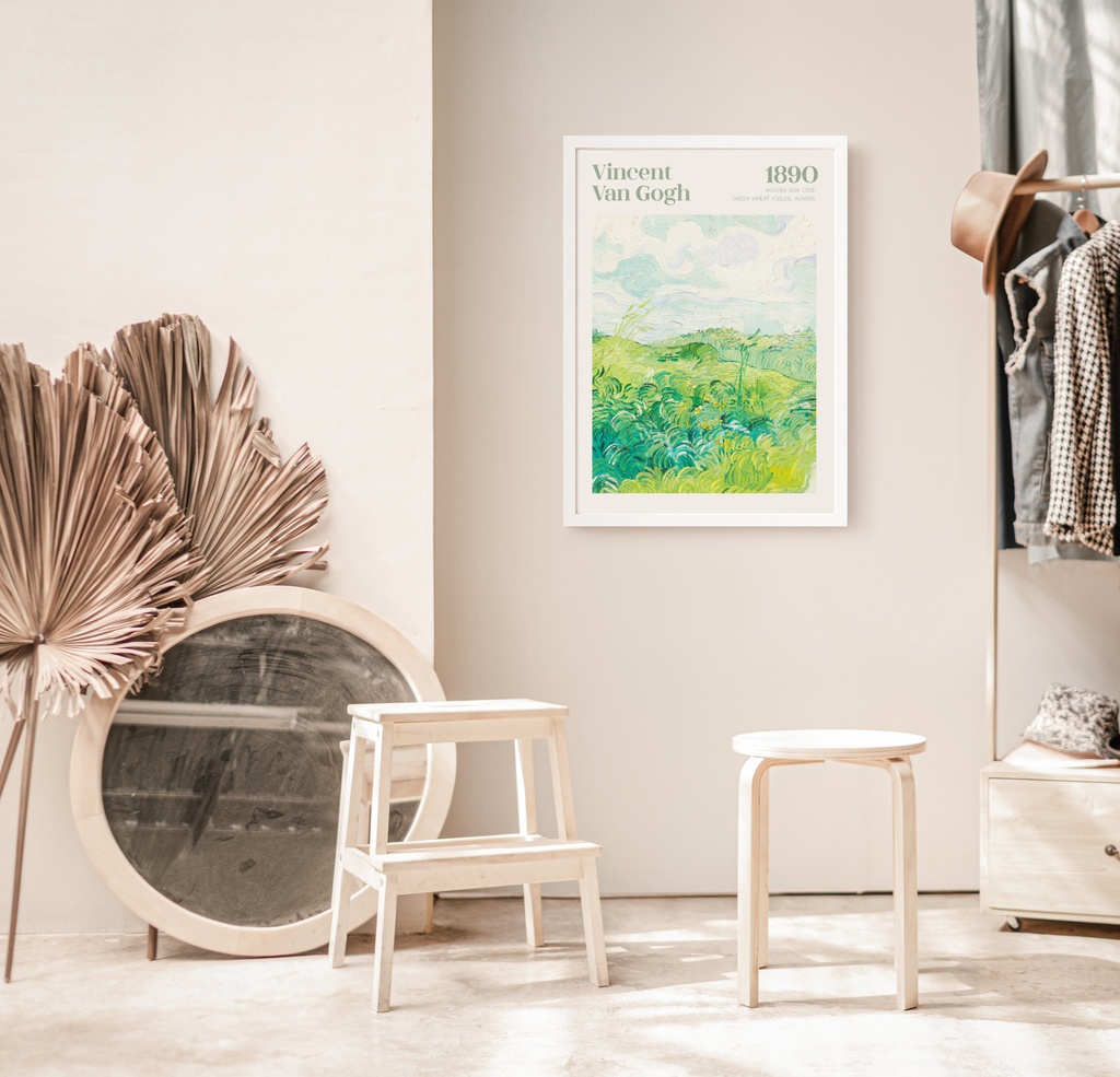 ゴッホ アートポスター インテリアアート 有名絵画 風景画 緑