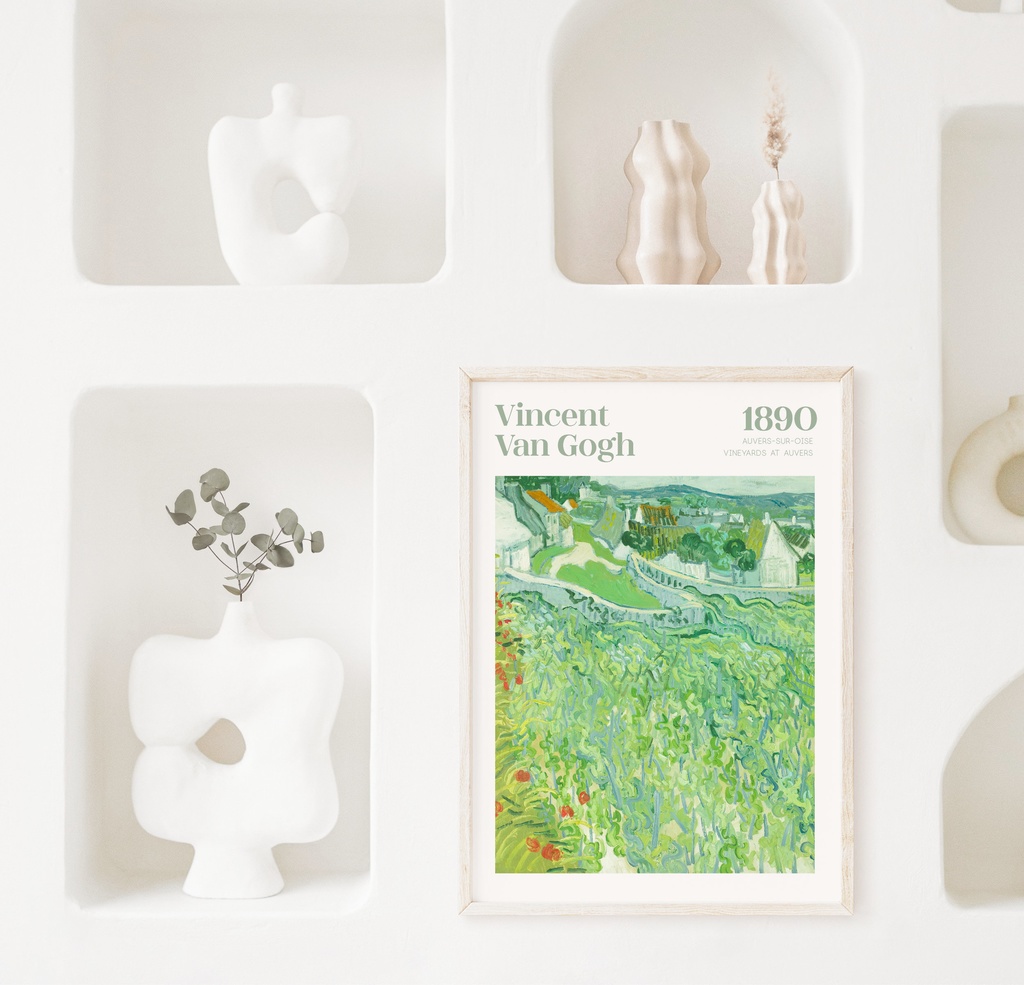 ゴッホ アートポスター インテリアアート 有名絵画 風景画 緑