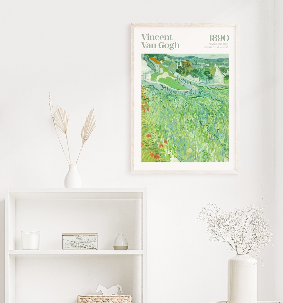 ゴッホ アートポスター インテリアアート 有名絵画 風景画 緑