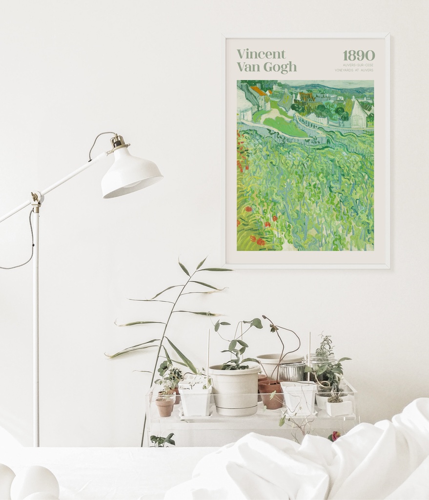 ゴッホ アートポスター インテリアアート 有名絵画 風景画 緑