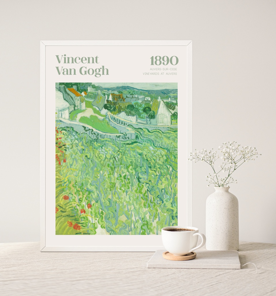 ゴッホ アートポスター インテリアアート 有名絵画 風景画 緑