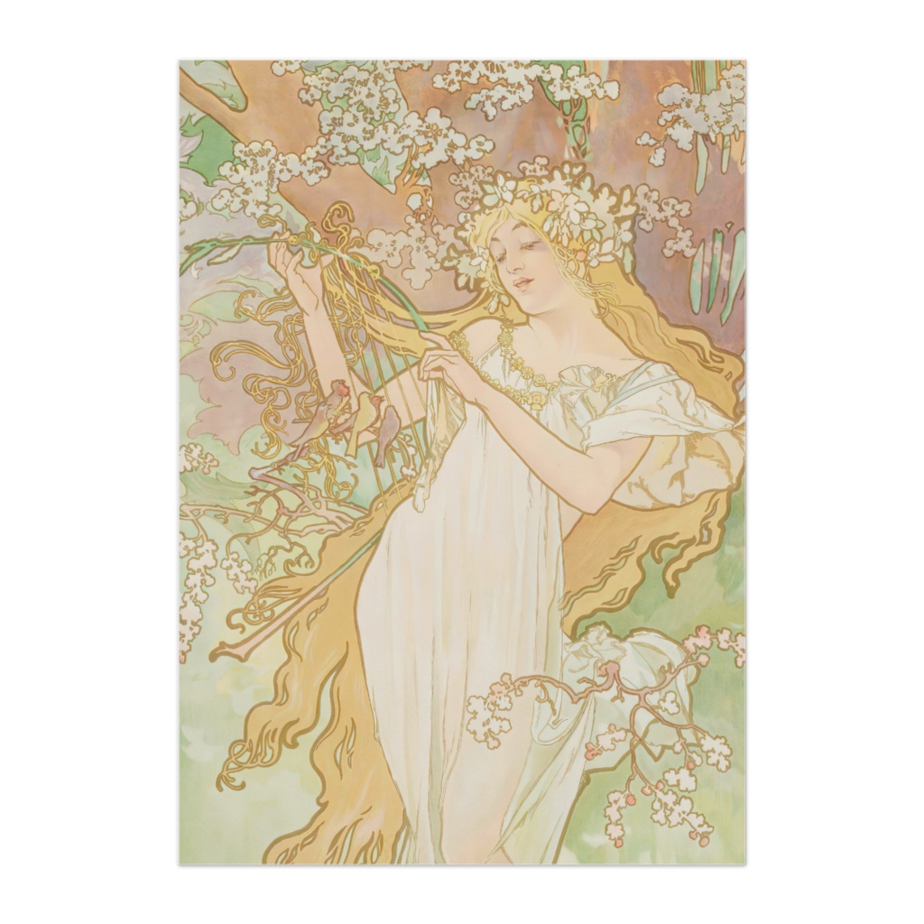 アルフォンス・ミュシャ アートポスター おしゃれポスター アンティーク