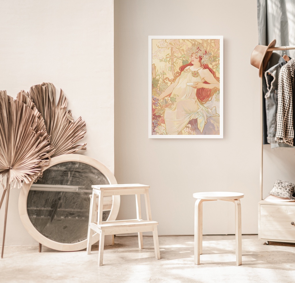 アルフォンス・ミュシャ アートポスター おしゃれポスター アンティーク