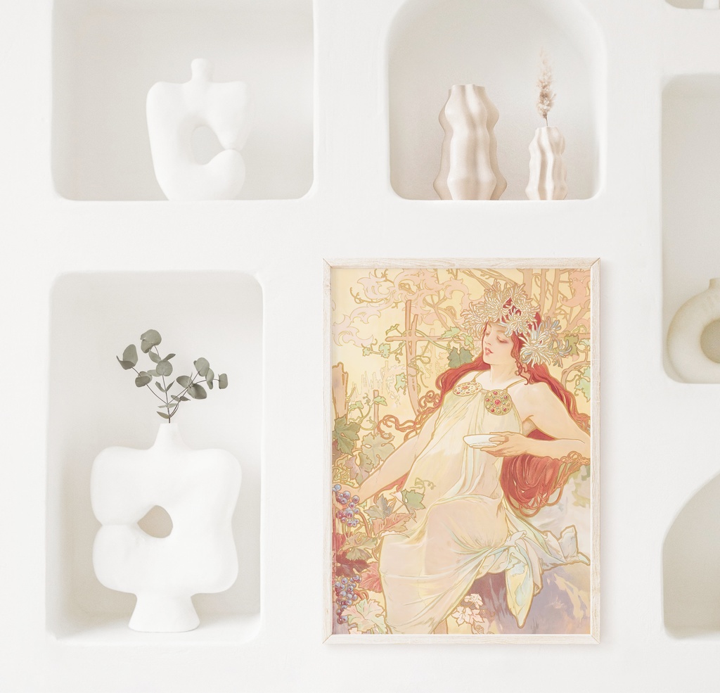 アルフォンス・ミュシャ アートポスター おしゃれポスター アンティーク