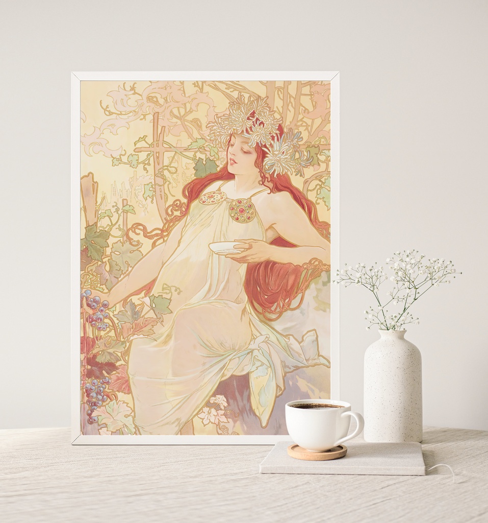 アルフォンス・ミュシャ アートポスター おしゃれポスター アンティーク